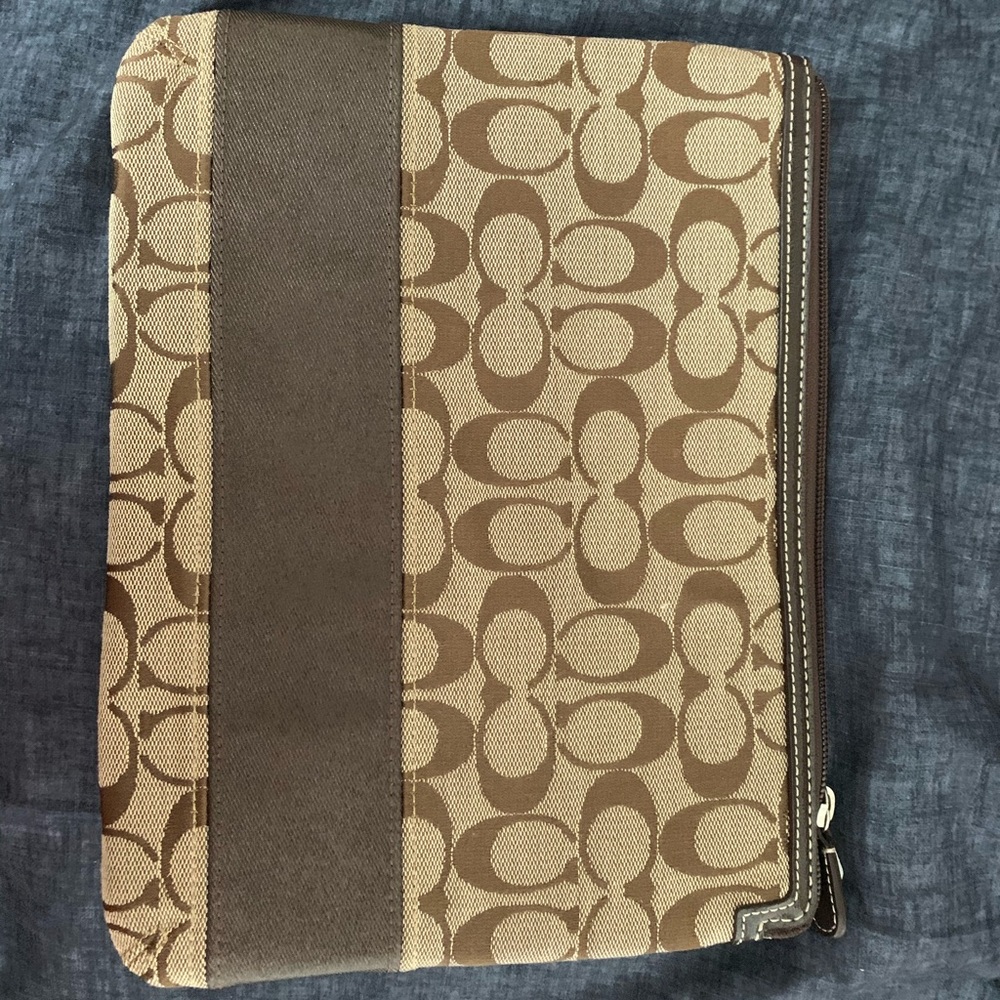 Coach iPad sleeve
